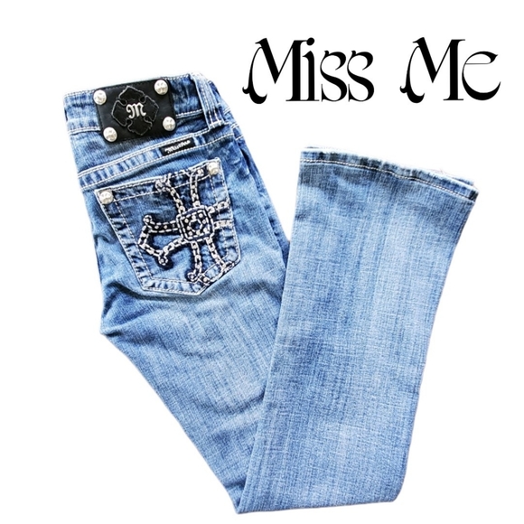Miss Me Denim - Miss Me Bootcut Cross Jean
